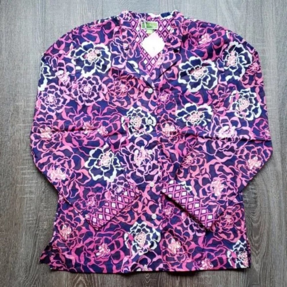 Vera Bradley button down, long sleeve Top